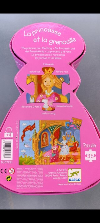 Bonito puzzle princesas