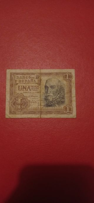 Billete de 1 peseta