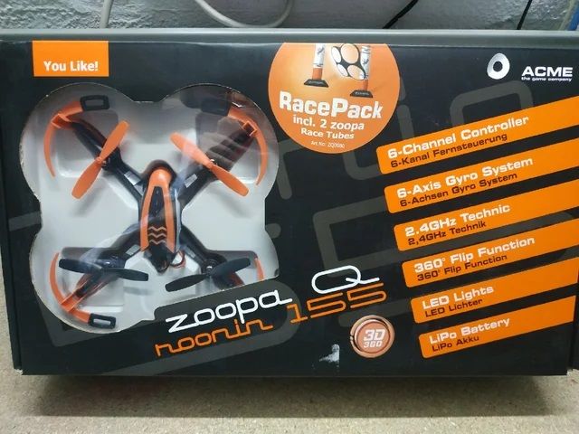 minidrone Zoopa Q155 Ronin con control remoto