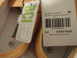 Zapatillas lona KAWASAKI talla 38