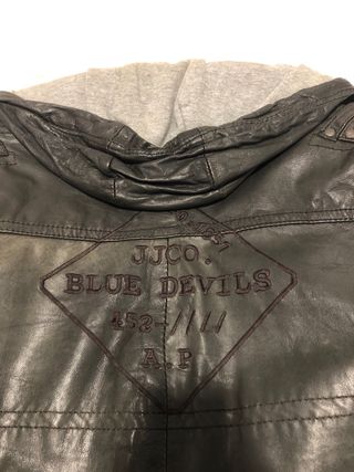 Chaqueta de piel Jack  Jones.  piel de oveja.