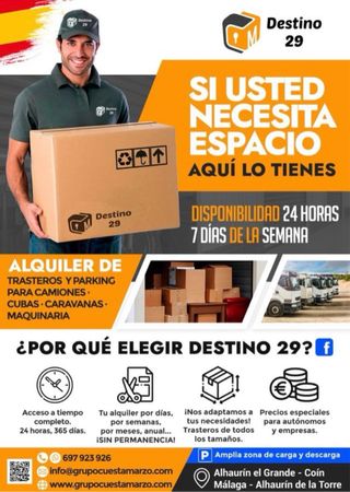 TRASTEROS Y MINI ALMACENES 