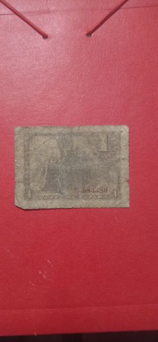 Billete de 1 peseta