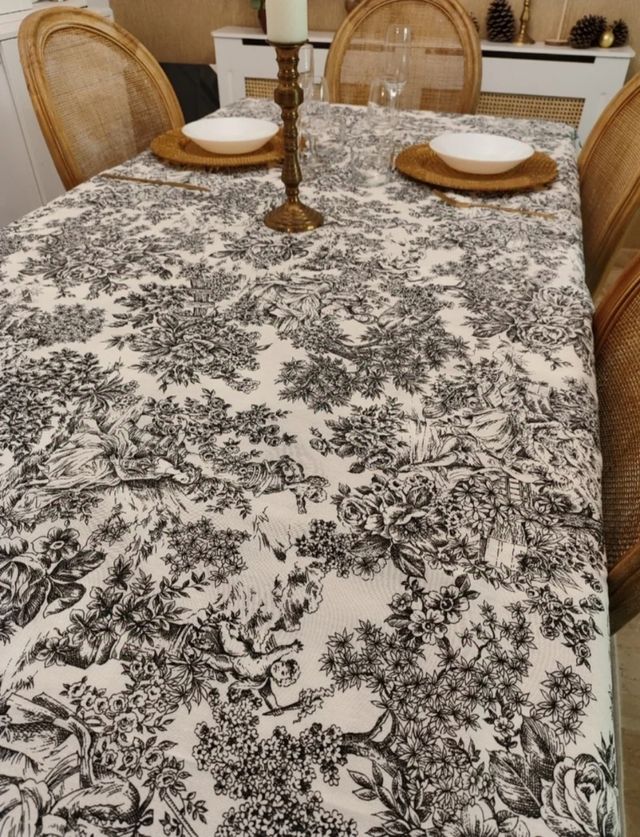 Mantel artesano  toile de jouy nuevo