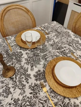 Mantel artesano  toile de jouy nuevo