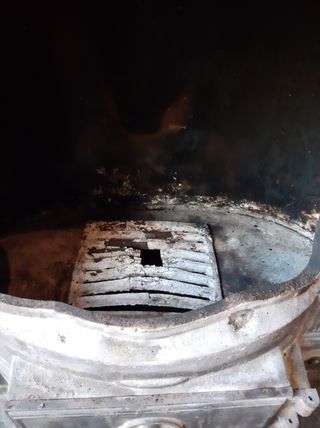 Estufa Salamandra antigua