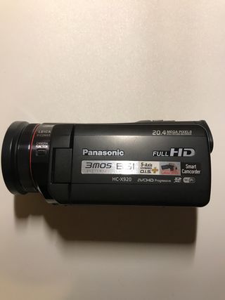 Videocámara digital Panasonic HCX920 full HD noir