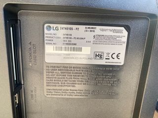 Parti del monitor Smart TV LG 24TN510SPZ