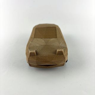 Modellini Miata Mazda Low Poly Effetto Legno