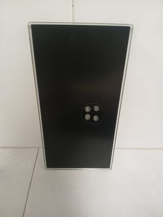 Prateleiras Estantes Bases Vidro Estantería Preto