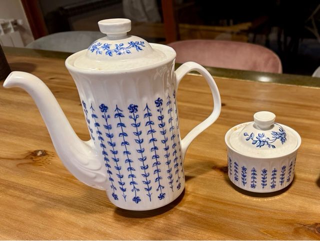 Juego de cafe vintage Pontesa Acanthus Etrusco