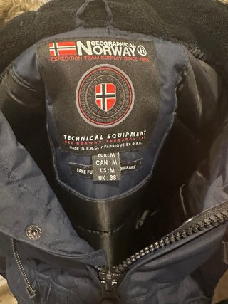 Chaquetón Norway Azul Marino Talla M