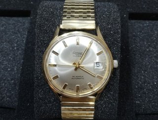 Reloj Rone 25 Joyas Automatic Incabloc color oro