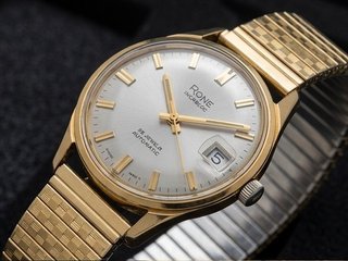 Reloj Rone 25 Joyas Automatic Incabloc color oro