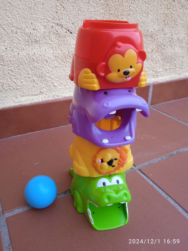 Tragabolas de animales para niños