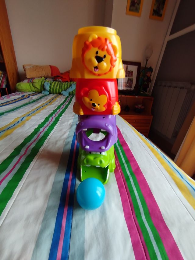 Tragabolas de animales para niños