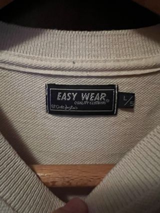 Polo manga larga Easy Wear