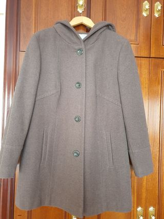 Abrigo mujer 80% lana