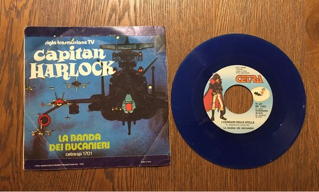 Vinile Capitan Harlock 1979