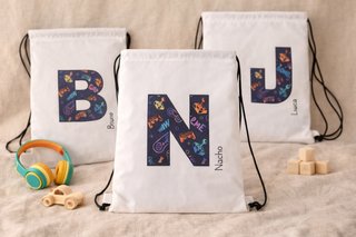 Mochilas personalizadas con nombre Cumple/Cole