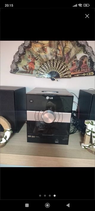 Mi Cadena de musica marca lg