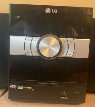 Mi Cadena de musica marca lg