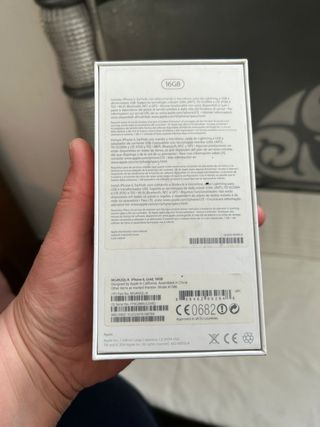 Caja vacía para iPhone 6, Gold, 16 Gb