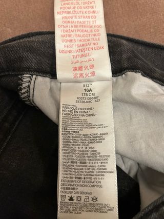 Pantalon Levis Slim Taper
