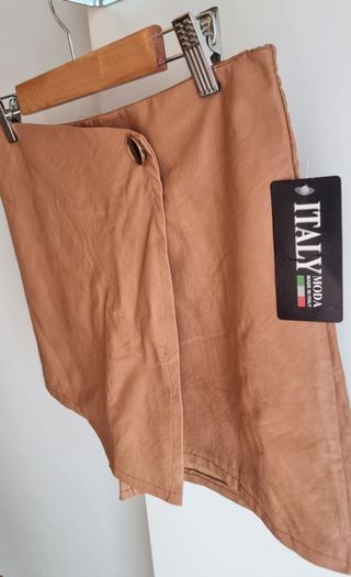 Minifalda short simil piel Nuevo!