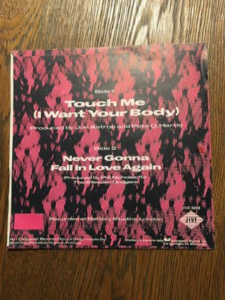 Vinile Samantha Fox Tuch me