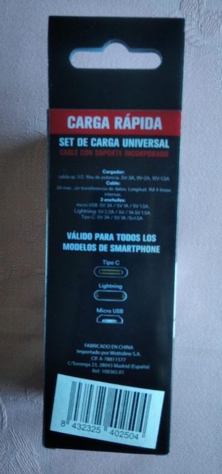 Cargador universal Iwotto
