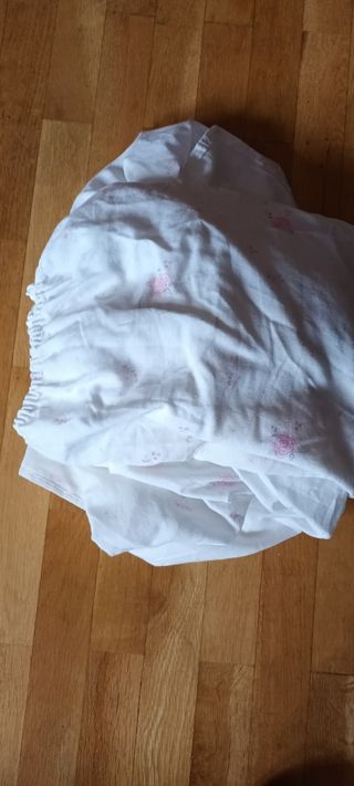 Sabana bajera y encimera.