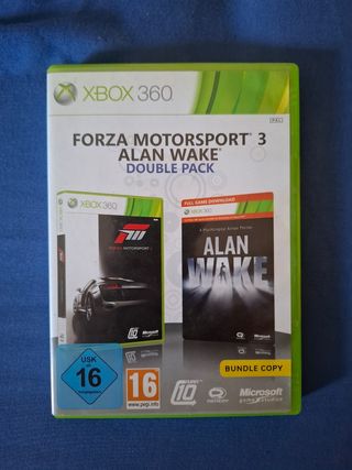 Forzá motorsport 3+Alan wake double pack