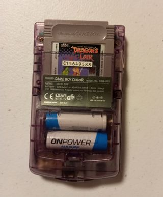 Game boy color transparente