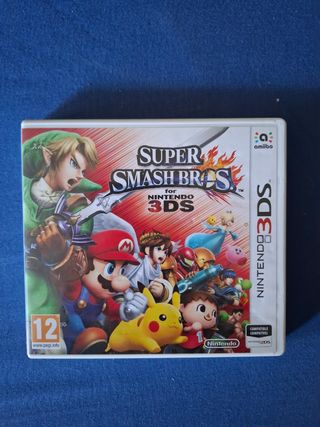 Súper smash bros nintendo 3ds