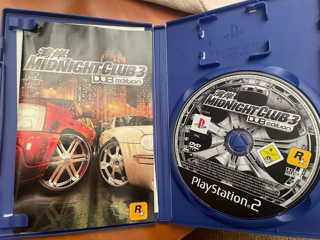 Juego ps2 midnight club3 dub edition