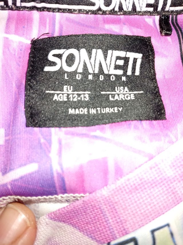 Camiseta SONNETI Niño 12-13 años