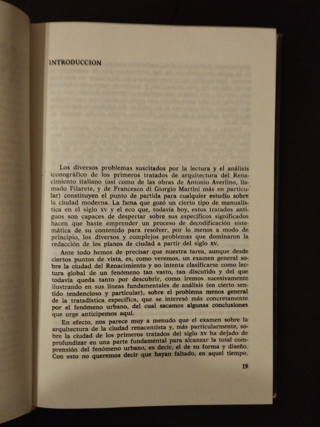 La ciudad renacentista. Giorgio Muratore
