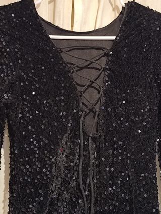 Vestido de fiesta negro