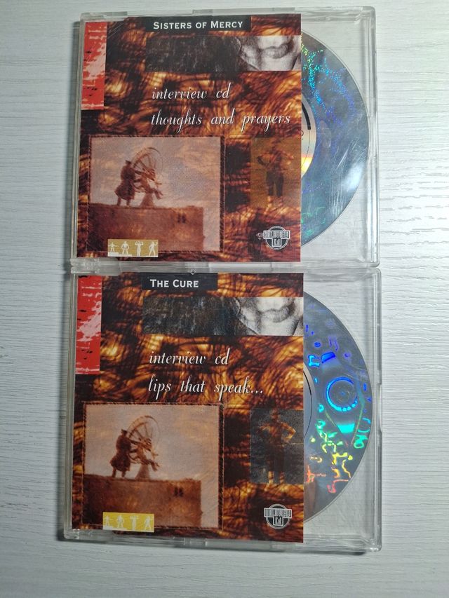 The cure y sisters of mercy rareza.