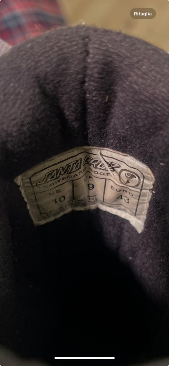 Scarpone santa cruz verve 43mis.