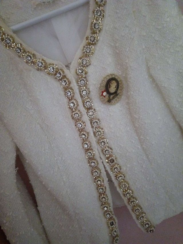 Blazer mujer color blanco NUEVO SIN USO!