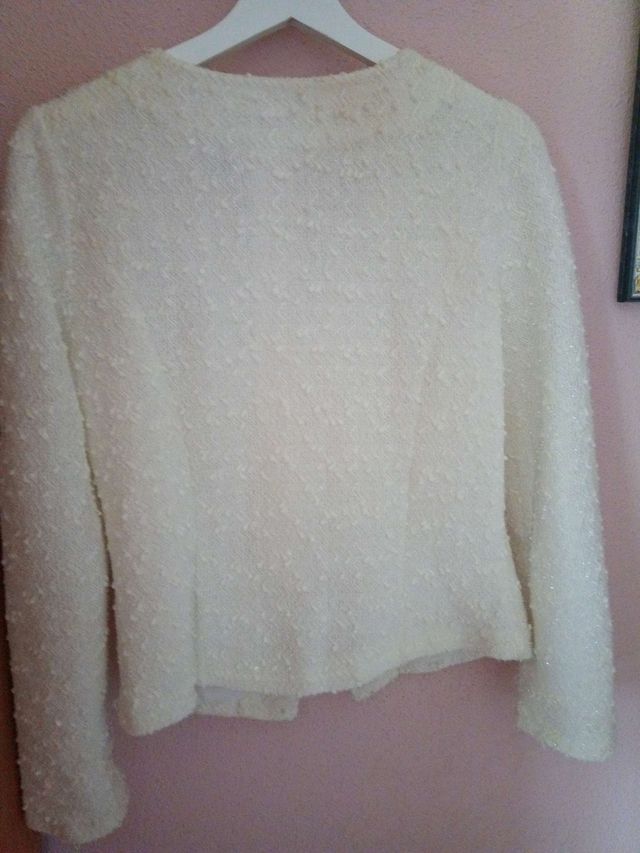 Blazer mujer color blanco NUEVO SIN USO!
