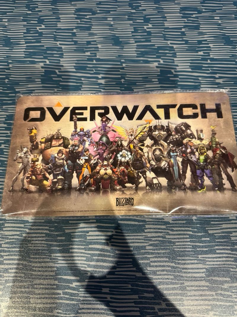 Imagen de Chapa metalica overwatch