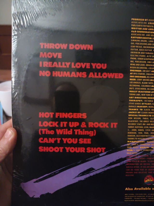 Disco vinilo Griffin- hot fingers