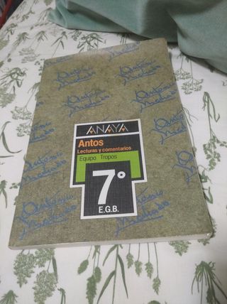 Libro lectura Anaya, 7°EGB