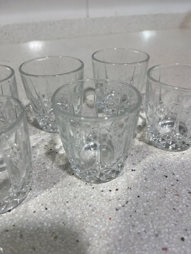 7 vasos de chupitos
