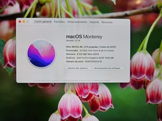 Ordenador iMac 4k 21,5 pulgadas