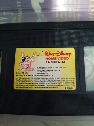 VHS La sirenita