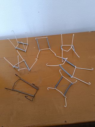 7 Suportes para objectos na parede